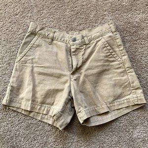 Men's Patagonia Khaki Stand-Up Shorts Size 31 Waist 5" Inseam
